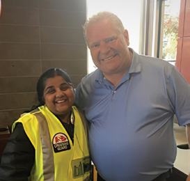 Sonia Mehta & Doug Ford