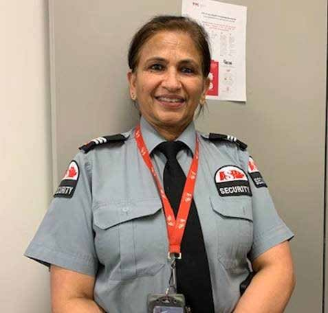 Door supervisor Ravinder-Chhina